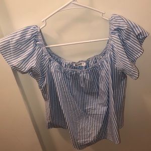 Off the shoulder top